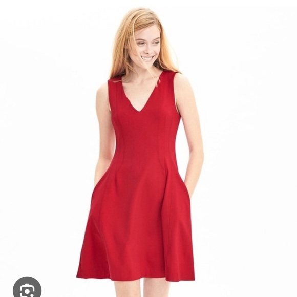 Banana Republic Women's Scarlet Mini Dress | 4 - Picture 1 of 5